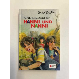 Hanni und Nanni Buch Gefährliches Spiel - geöffnet -