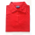 Basic Wear T-Shirt Größe M mit Kragen Rot