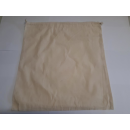 Stoffsack ohne Aufdruck mit 2 Schnüren zum festziehen ca. 40 x 40 cm