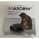 Mascow Katzenspielzeug Katzenzubehör grau Stoffmaus...