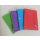 Briefumschläge DIN B6 (120x176mm) Kuverts 4 x 24 Stück in rot, blau, lila und grün
