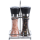 Salz- und Pfeffermühle Set mit Inhalt in einem Metallständer