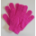 Waschhandschuh, Waschbare Handschuhe Peeling, Massage in Pastellfarben ca. 17x12 cm Pink