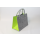 Einkaufstasche, Filztasche, Shopper, Tragetasche  ca. 35 x 20 x 28 cm Grün