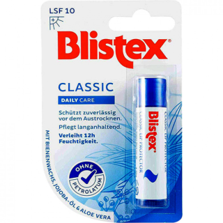 Blistex Classic Daiily Care, Lippenstift, Lippenpflege Stift, LSF 10, 4,25 g