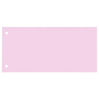 Trennstreifen, 100 St. Papiergewicht 190g/qm 24x10 cm in verschiedene Farben rosa
