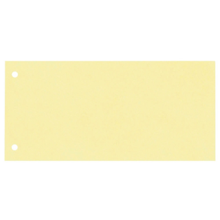 Trennstreifen, 100 St. Papiergewicht 190g/qm 24x10 cm in verschiedene Farben gelb