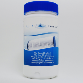 AquaFinesse Filterclean Tabletten 20 Tabletten