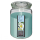 Duftkerzen XXL im Glas rund Duft Kerze groß 10 x 10 x 14,5 cm 510 g Tiare Blume