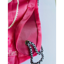 Kinder Turnbeutel Sportbeutel Rucksack Matchsack mit Innentasche rosa