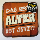 Flaschenöffner Öffner Bier Für dich :-) mit Spruch + GRATIS Bierdeckel