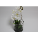 Weiß atmosphera Zimmerpflanze Blume mit weißen Blüten künstlich