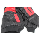 Burgia Sauerland All Seasons Pilotenjacke Arbeitsjacke rot-schwarz mit Fell Größe M
