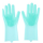Spülhandschuh Putzhandschuh multifunktional 2-in-1 Handschuhe & Schrubber wiederverwendbar