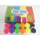 12x Schleim Knete Kinder je 80g in Fass-Dose 6 Farben + GRATIS Seifenblasenstab