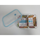 5five Lebensmittelbehälter Klickbox Frischhaltebox aus Glas 1,1 l