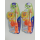 2 x Kinder Zahnbürste BOBBY soft mit Saugnapf 4-7 Jahre 14 cm verschiedene Farben