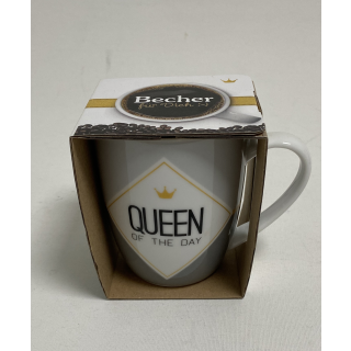 Becher für Dich :-) "Queen of the day" Kaffeetasse 250 ml