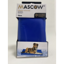 Mascow Tierkühlmatte,Hundematte kühlend, Katzenkühlmatte Blau 90 cm