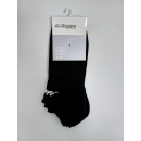 Kappa Sneakersocken; schwarze Socken; Größe 43-46