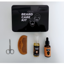 Bartpflege Set, 4 teilig, mit Styling/Reinigungs Werkzeug; Beard Care Kit